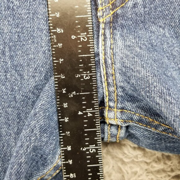 Levis Jeans Mens 48x30 Blue 550 Relaxed Fit Tapered Leg 100% Cotton Denim - Picture 6 of 13